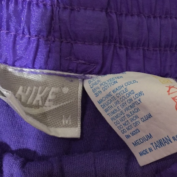 Vintage Early 90s Nike Purple Pink Windbreaker Tracksuit Medium - Picture 6 of 6